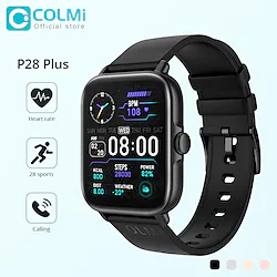 COLMI P28 Plus Bluetooth Answer Call Smart Watch Men IP67 waterproof Women Dial Call Smartwatch for Android iOS Phone Lightinthebox