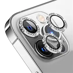 1 Set Diamond Camera Lens Protector For Apple iPhone 14 13 Pro Max 12 Mini 11 Camera Lens Protector Tempered Glass 9H Hardness Diamond Scratch Proof Phone Accessory Lightinthebox