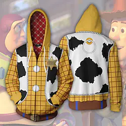 Inspired by Toy Story Lightyear Woody Buzz Lightyear Hoodie Cartoon Manga Anime Graphic Street Style Outerwear For Men's Women's Unisex Adults' 3D Print 100% Polyester Lightinthebox