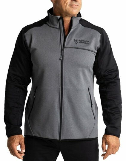 Adventer & fishing T-Shirt Trondheim Thermo Shirt Titanium/Black L