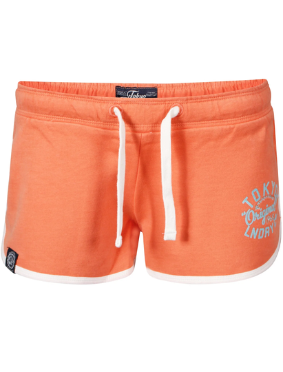 Jogger Shorts Laney Runner Sweat Shorts in Dark Peach - Tokyo Laundry / 14 - Tokyo Laundry