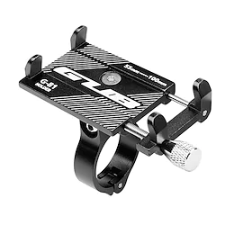Bike Phone Mount Anti-Slip Adjustable Anti-Shake / Damping for Mountain Bike MTB Folding Bike Recreational Cycling Aluminum Alloy Cycling Bicycle Black Red Grey Lightinthebox