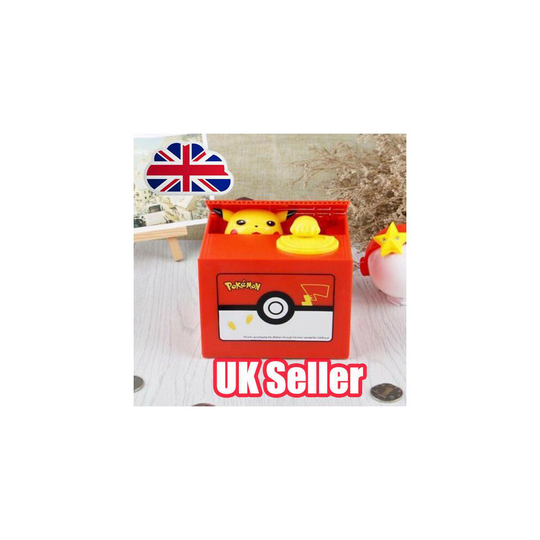 Pokemon Money Box Pikachu Electronic Coin Bank Collectible With Music