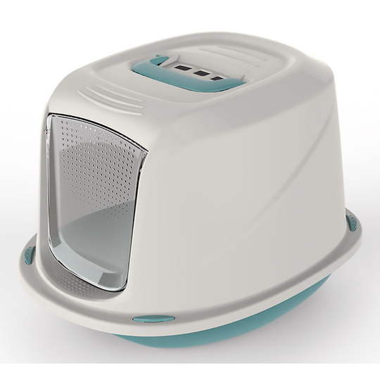 (Blue) Cat Kitten Litter Tray Box