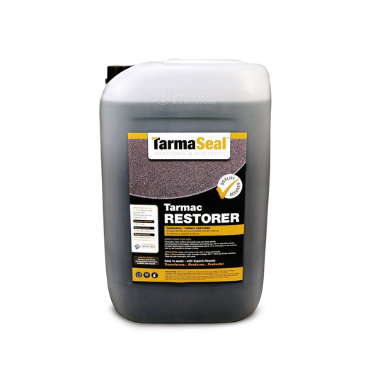 ((Black 20 Litres)) Tarmaseal Tarmac Sealer & Restorer - Coloured Repair Coating For Tarmac - Different Colours and Sizes Available