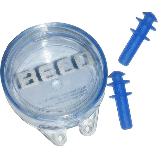 Beco Swimming Aid Ear Protection Silicone Earplugs (9847) (One Size-Tree Shape)