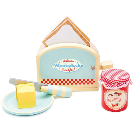 Le Toy Van Honeybake Play Toaster and Toast