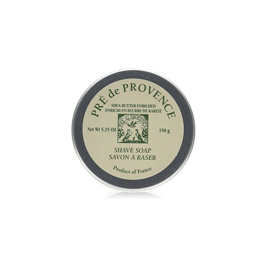 Pre de Provence Men's Shave Soap Enriched with Natural & Repairing Shea Butter (150g) - Bergamot & Thyme