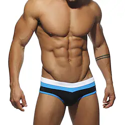 Men's Swim Trunks Swim Shorts Quick Dry Board Shorts Bathing Suit Swimming Surfing Water Sports Patchwork Summer / Micro-elastic Lightinthebox