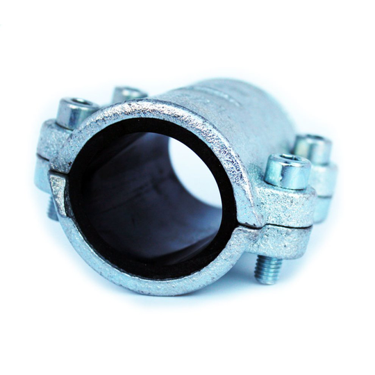 (1") 1/2 - 1 1/2" BSP Malleable Pipe Repair Clamp Fittings for Steel Pipes Leak Fix