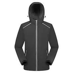 Men's Cycling Jacket Winter Thermal Warm Waterproof Windproof Breathable Bike Jacket Windbreaker Mountain Bike MTB Road Bike Cycling City Bike Cycling Yellow Royal Blue Dark Navy Bike Wear Lightinthebox