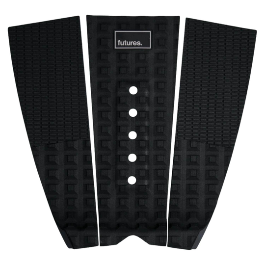 Futures F3P Voodoo Surfboard Tail Pad Deck Grip Black