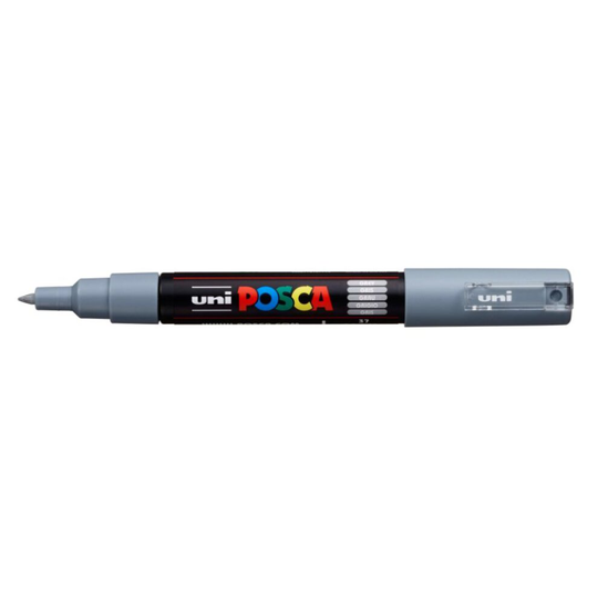 Posca Grey 1mm Extra Fine Marker Pen