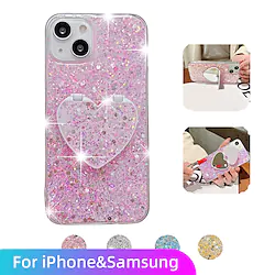 Phone Case For Samsung Galaxy S22 Ultra S21 Ultra A33 A53 Mirror Glitter Shine TPU for iPhone 14 Pro Max iPhone 14 Pro iPhone 14 Plus iPhone 14 iPhone 13 Pro Max Lightinthebox
