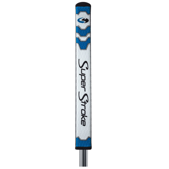 (Blue) SuperStroke Flatso 1.0 Putter Grip with CounterCore Weight