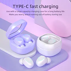 M21 TWS Wireless Bluetooth Headphones Stereo Mini Air Earbuds Sports Bluetooth Earphones Noise Reduction Music Headset with Mic Lightinthebox