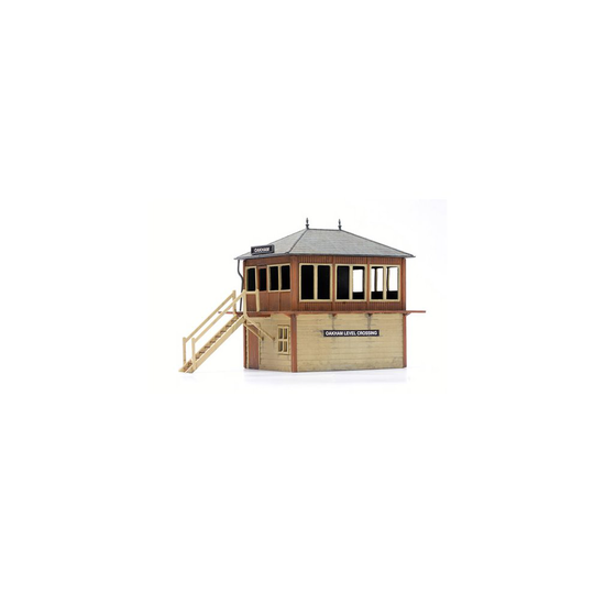 OO Building plastic kit Signal Box (station, trackside) Dapol Kitmaster C006