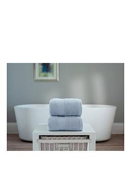 Essentials Collection 100% Cotton 450 Gsm Quick Dry Jumbo Bath Sheet - Blue