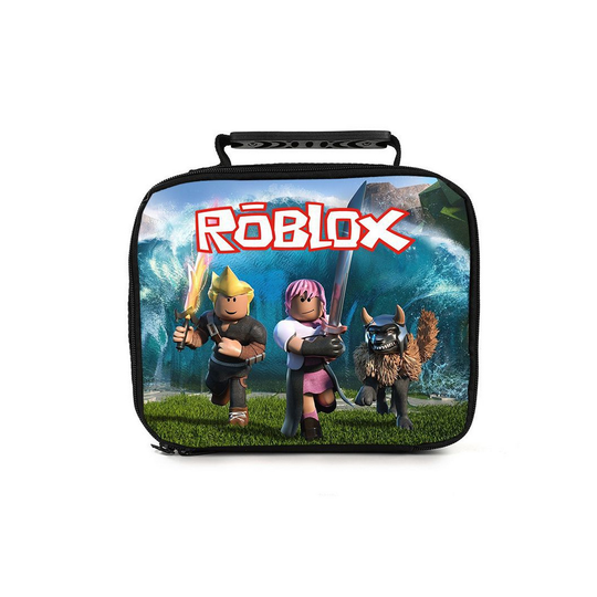 (05) Roblox Lunch Bags Thermal Insulated Cooler Box