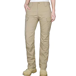 Women's Cargo Pants Work Pants Tactical Pants Military Summer Outdoor Waterproof Ripstop Breathable Multi Pockets Pants / Trousers Bottoms 8 Pockets Black khaki Fishing Climbing Beach XS S M L XL Lightinthebox