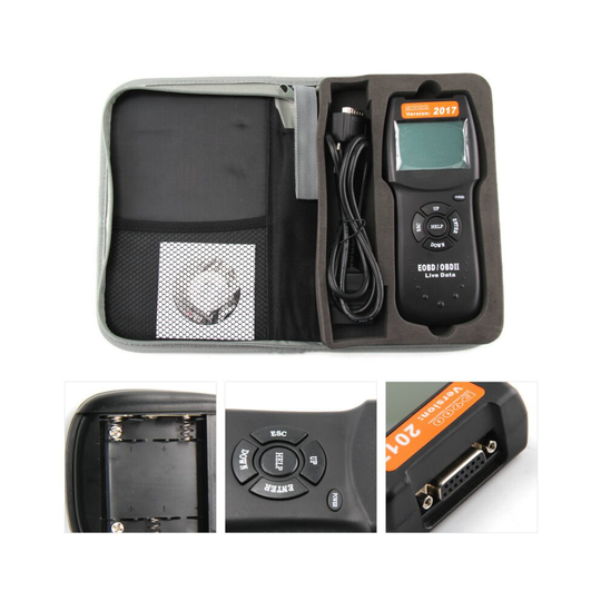 Car Fault Code Reader D900 OBD2 EOBD CAN Diagnostic Scanner Tool
