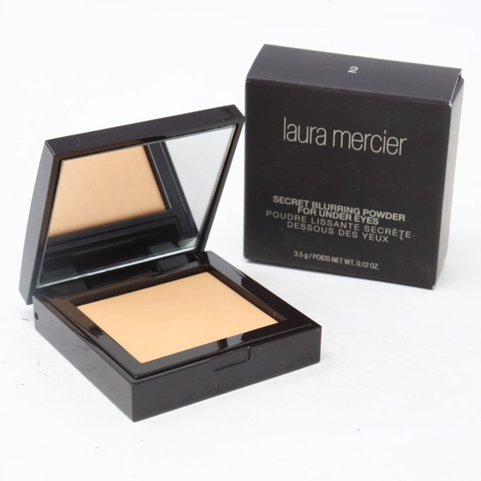 (2) Laura Mercier Secret Blurring Powder For Under Eyes 0.12oz/3.5g New With Box
