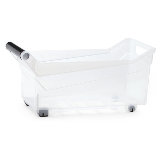 (1, NUK3L) Plastic Storage Boxes Stackable Container Wheels