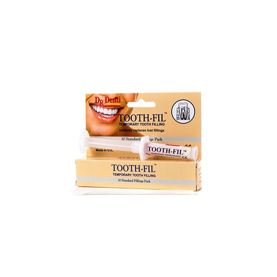 Dr Denti Tooth Fill 3g Temporary Filling Dental Hole Filler Repair Kit Instant Care Cement Capsules