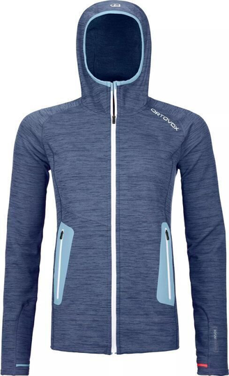 Ortovox Outdoor Hoodie Fleece Light W Night Blue Blend XS