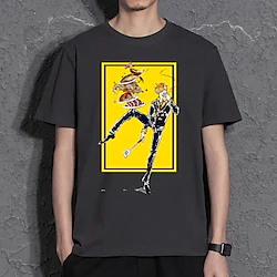 Inspired by One Piece Sanji T-shirt Cartoon Manga Anime Classic Street Style T-shirt For Men's Women's Unisex Adults' Hot Stamping 100% Polyester Lightinthebox