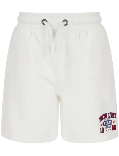 Jogger Shorts Boys Founder Short Brushback Fleece Jogger Shorts in Snow White - Kids / 5-6 Years - Tokyo Laundry