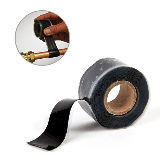 Extreme Silicone Multi Purpose Repair Tape, Pipe Leaks, Self Fusing 25.4mm x 3m