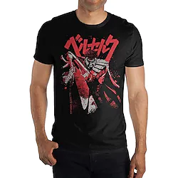 Inspired by Berserk Guts Swordsman T-shirt Cartoon Manga Anime Harajuku Graphic Kawaii T-shirt For Men's Women's Unisex Adults' 3D Print 100% Polyester Lightinthebox