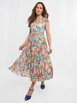 Joe Browns Finest Floral Occasion Dress -Multi, Multi, Size 8, Women