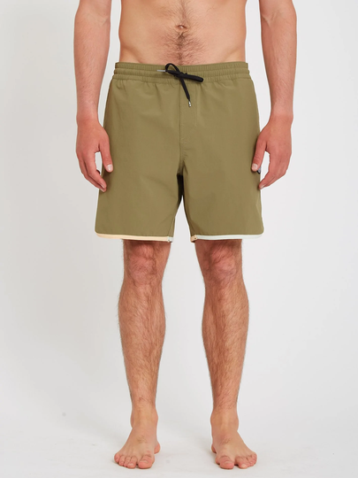 Men's Volcom Lido Liberators 17" Boardshort - MARTINI OLIVE