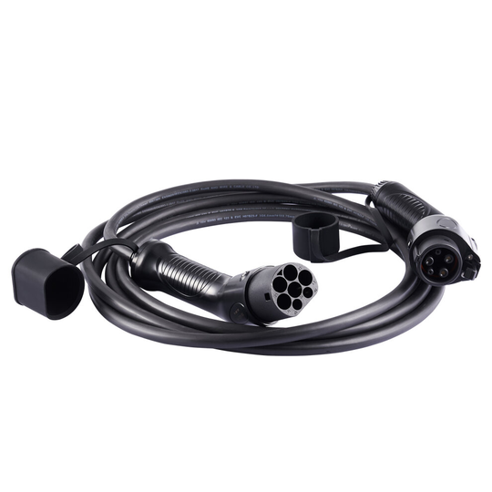 Type 1 to Type 2 EV Charging Cable 5m 32A 1 Phase Electric Car Charger