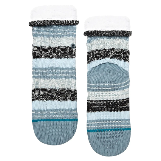 Stance Jalama Slipper Socks - Light Blue