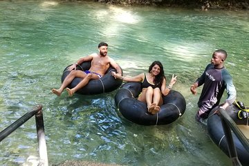 Dunn's River Falls, River Tubing, and Horseback Riding [ Transportation only ]