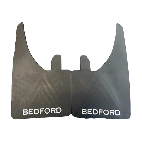 Full set of 2 Universal Fit Bedford Mudflaps With fittings Cars