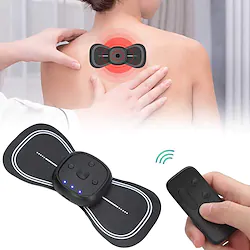 Electric Neck Massager Multi-Functional Massage Pad Cervical Vertebra Mini Electric Massagers 6 Modes and 10 Levels Strength Intensities Cervical Massager Pad with Remote Lightinthebox