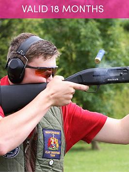 Activity Superstore Clay Pigeon Shooting for Two with 100 Clays, One Colour, Women