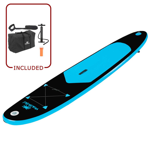 Waikiki 285cm Blue Inflatable Stand Up Paddle Board Kids SUP