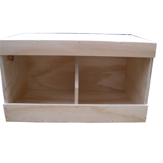 Chicken nest boxes double size 21" x 12" x 13" Coop Nest box Chickens