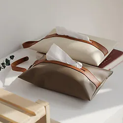 Tissue Bag Car Tissue Box Pumping Paper Box Hanging Model Room Decoration Tissue Set Leather Tissue Box Lightinthebox
