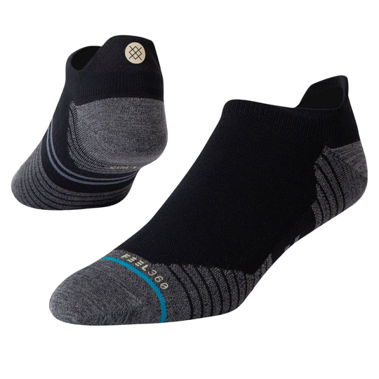 Stance Run Light Tab Ankle Socks - Black