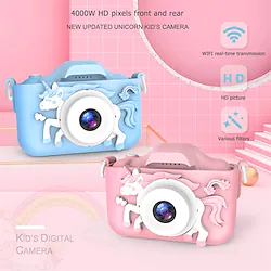 1080P Kids Camera, Unicorn Toddler Camera for Birthday Festival Gift, Digital Multi-Functional Child Camera with 2 Inch Screen 20MP 32GB Card Toys for 3 5 8 10 Years Old Girls Boy Best Christmas Gift Lightinthebox