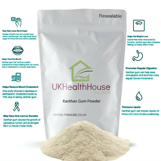 Xanthan Gum - High Quality Food Grade Fine Powder - 100g - 200 Mesh