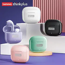 Lenovo LP40 Pro TWS Bluetooth 5.1 Earphone Wireless Earbuds HiFi Stereo Bass Noise Reduction Type-C IPX5 Waterproof Sport Headphone with Mic Lightinthebox