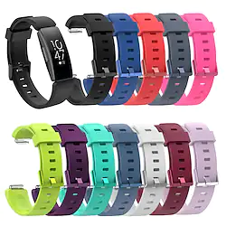 Watch Band for Fitbit Ace 2 / Fitbit Inspire HR / Fitbit Inspire Fitbit Classic Buckle Silicone Wrist Strap Lightinthebox