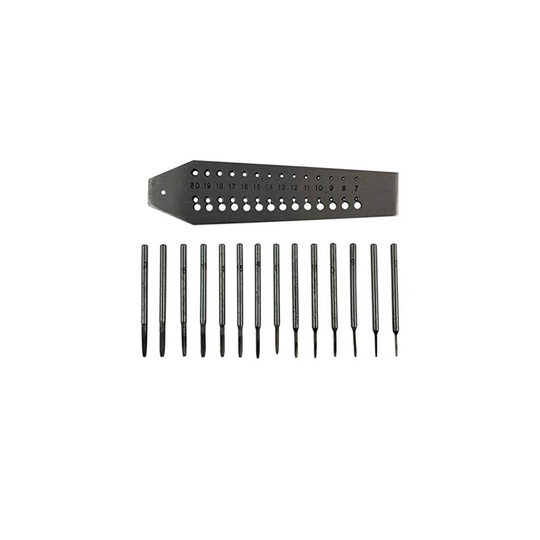 Jewellers Tools 14 Tap & Die Set : No 0.7-2mm Taps & Dies Watch Mini Micro Repair Tool (40)